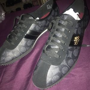 Brand new Coach black ivy sig shoes